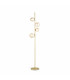 Perlage 4 Light Multi Arm Floor Lamp Brass