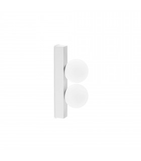 Ping Pong 2 Light Wall Lamp White 500Lm 3000K