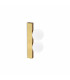 Ping Pong 2 Light Wall Lamp Brass 500Lm 3000K