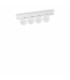 Ping Pong 4 Light Globe Ceiling Light White 1000Lm 3000K