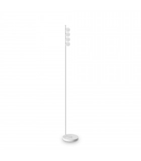 Ping Pong 4 Light Multi Arm Floor Lamp White 1000Lm 3000K