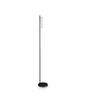Ping Pong 4 Light Multi Arm Floor Lamp Black 1000Lm 3000K-1