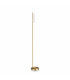 Ping Pong 4 Light Multi Arm Floor Lamp Brass 1000Lm 3000K