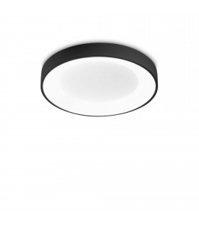 Planet Integrated LED Semi Flush Light Black 2000Lm 3000K