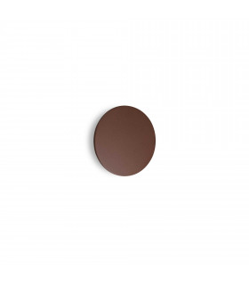 Punto Integrated LED Outdoor Flush Wall Lamp Coffee Brown 1050Lm 3000K IP54