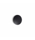 Punto Integrated LED Outdoor Flush Wall Lamp Black 1050Lm 3000K IP54