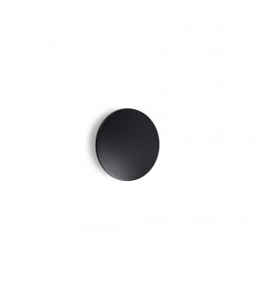 Punto Integrated LED Outdoor Flush Wall Lamp Black 1050Lm 3000K IP54