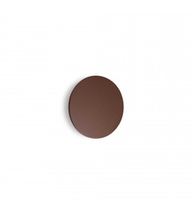 Punto Integrated LED Outdoor Flush Wall Lamp Coffee Brown 1400Lm 3000K IP54