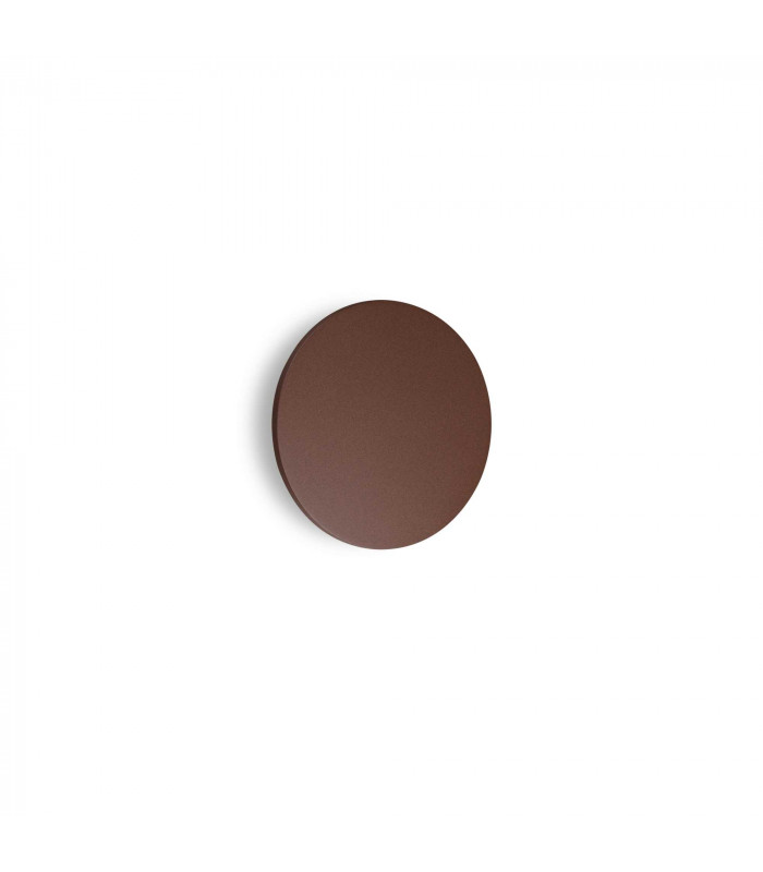 Punto Integrated LED Outdoor Flush Wall Lamp Coffee Brown 1400Lm 3000K IP54