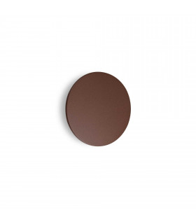 Punto Integrated LED Outdoor Flush Wall Lamp Coffee Brown 1850Lm 3000K IP54