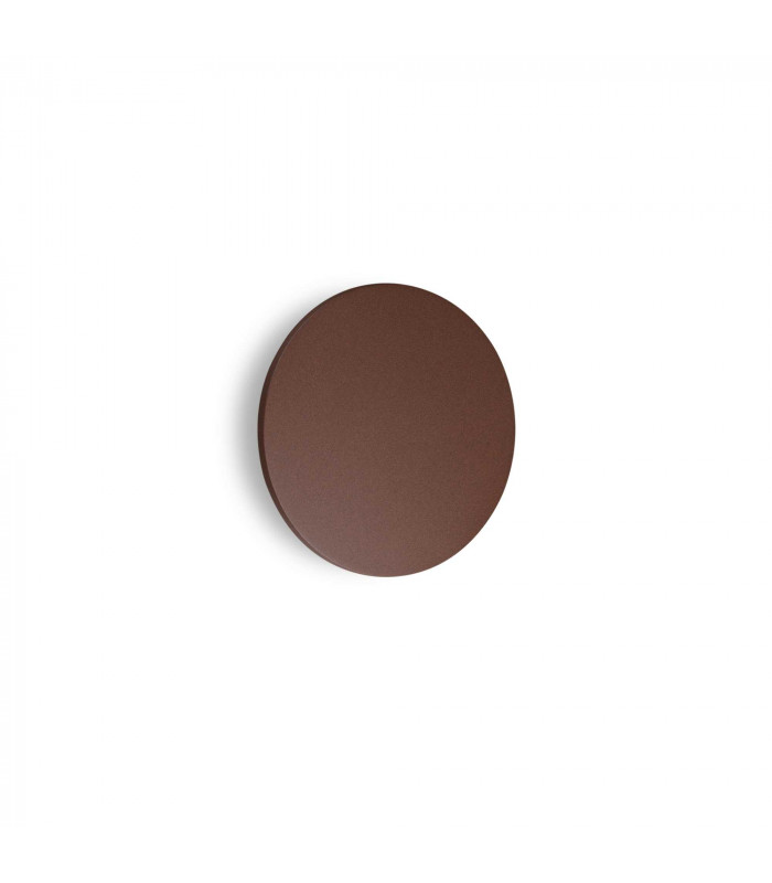 Punto Integrated LED Outdoor Flush Wall Lamp Coffee Brown 1850Lm 3000K IP54