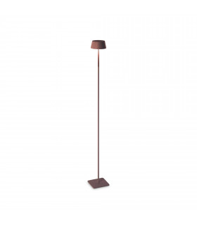 Pure Integrated LED Outdoor Bollard Coffee Brown 230Lm 3000K IP54