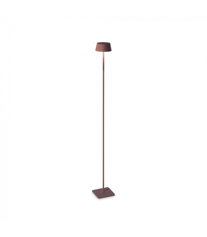 Pure Integrated LED Outdoor Bollard Coffee Brown 230Lm 3000K IP54