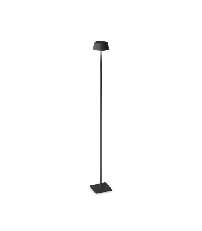 Pure Integrated LED Outdoor Bollard Black 230Lm 3000K IP54