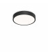 Ray Integrated LED Semi Flush Light Black 4050Lm 3000-4000K IP44
