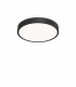 Ray Integrated LED Semi Flush Light Black 6850Lm 3000-4000K IP44
