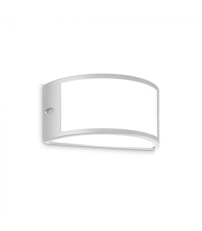 Rex-1 Outdoor Flush Wall Lamp Grey IP44
