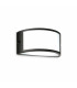Rex-1 Outdoor Flush Wall Lamp Black IP44