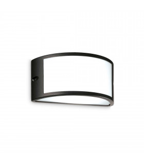Rex-1 Outdoor Flush Wall Lamp Black IP44