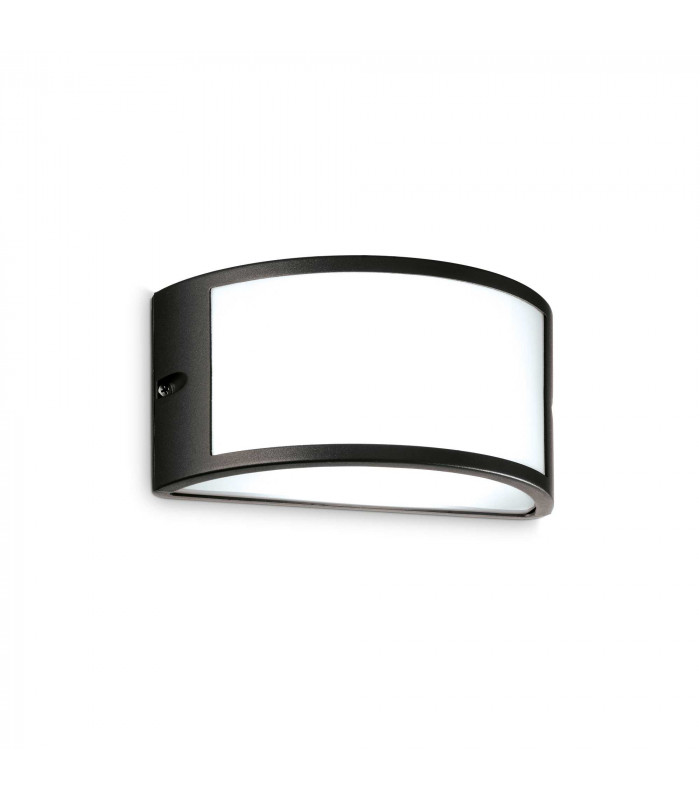 Rex-1 Outdoor Flush Wall Lamp Black IP44
