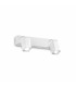 Rudy 2 Light Twin Ceiling Spotlight White