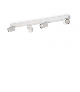 Rudy 4 Light Ceiling Spotlight Bar White