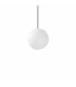 Sole Globe Pendant Ceiling Light Opal IP44