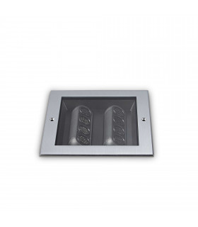 Taurus Integrated LED Outdoor Recessed Ground Light Square Steel 1300Lm 3000K IP67
