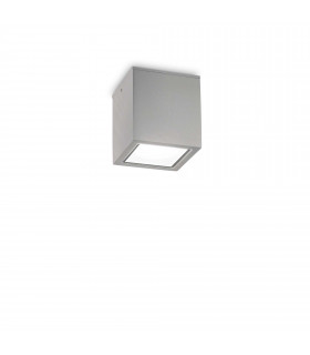 Techo Small Surface Mounted Downlight Grey IP54