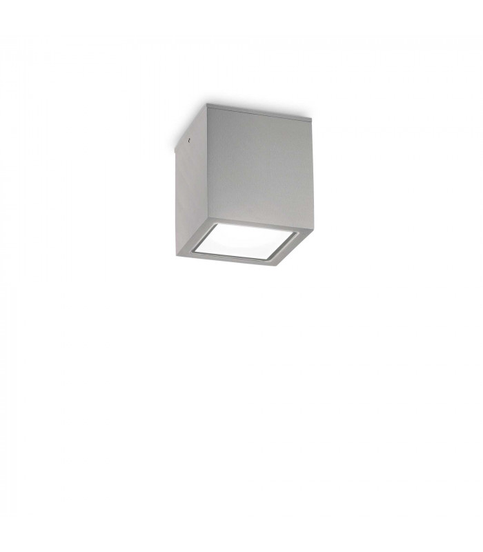 Techo Small Surface Mounted Downlight Grey IP54