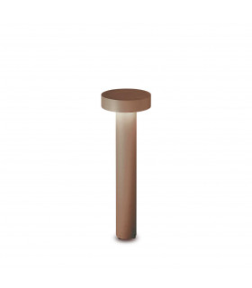 Tesla 4 Light 60cm Outdoor Bollard Coffee IP44