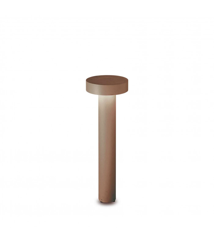 Tesla 4 Light 60cm Outdoor Bollard Coffee IP44