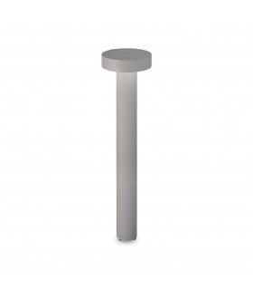 Tesla 4 Light 80cm Outdoor Bollard Grey IP44