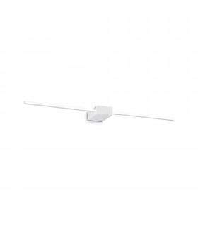 Theo 2 Light Integrated LED Wall Lamp White 900Lm 3000K