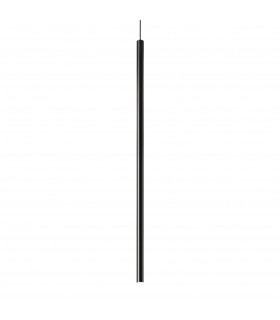 Ultrathin Integrated LED Slim 100cm Pendant Ceiling Light Matte Black 1150Lm 3000K