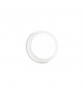Universal Integrated LED 17cm Round Semi Flush Light White 1250Lm 4000K