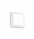Universal Integrated LED 17cm Square Semi Flush Light White 1250Lm 4000K