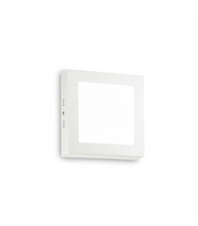 Universal Integrated LED 17cm Square Semi Flush Light White 1250Lm 4000K
