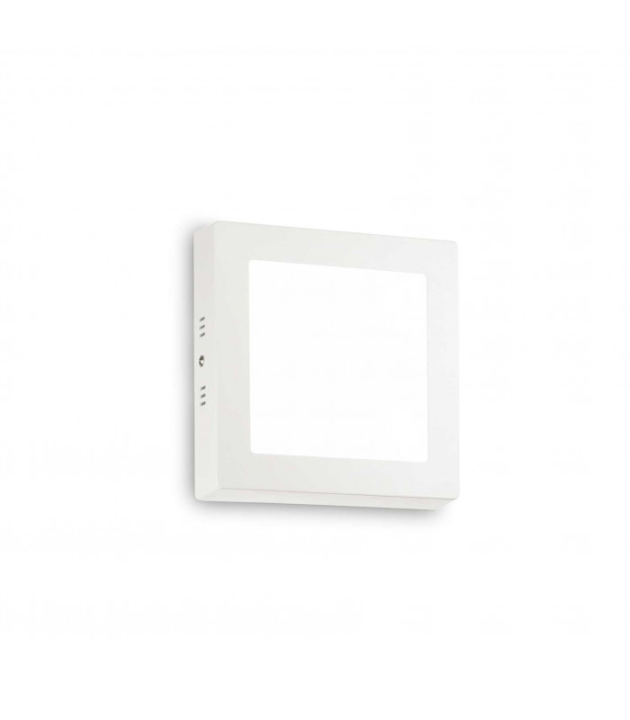 Universal Integrated LED 17cm Square Semi Flush Light White 1250Lm 4000K