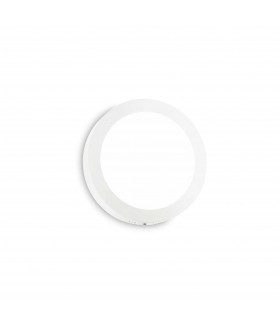 Universal Integrated LED 22cm Round Semi Flush Light White 1950Lm 4000K
