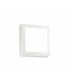 Universal Integrated LED 22cm Square Semi Flush Light White 1950Lm 4000K