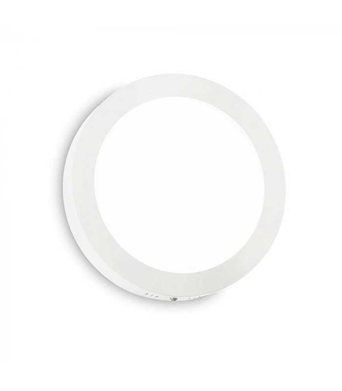 Universal Integrated LED 40cm Round Semi Flush Light White 4300Lm 4000K