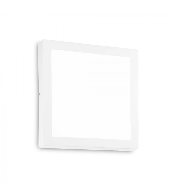 Universal Integrated LED 40cm Square Semi Flush Light White 4300Lm 4000K
