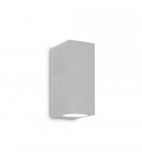 Up 2 Light Outdoor Up Down Wall Lamp Grey IP44