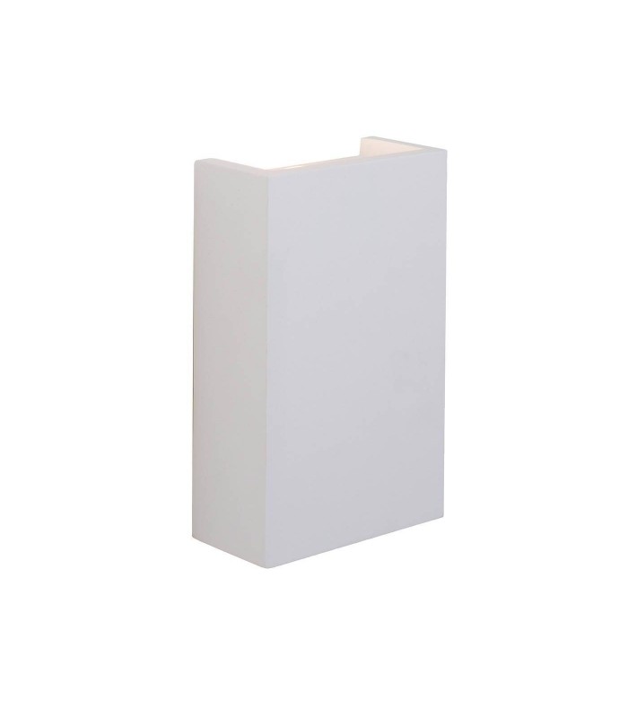 2 Light Indoor Wall Light White Plaster - 1