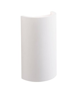2 Light Indoor Wall Light White Plaster - 1