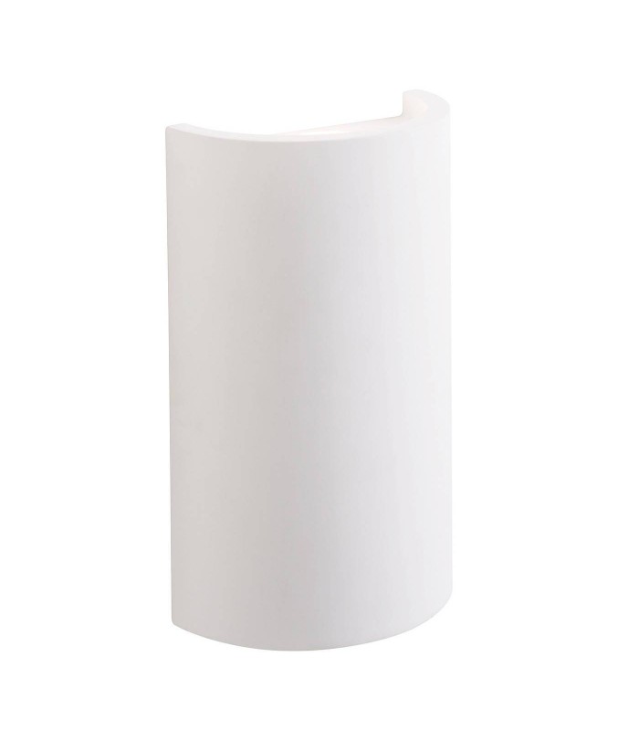 2 Light Indoor Wall Light White Plaster - 1