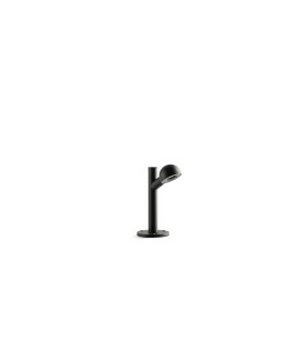Brot 20cm Outdoor Pedestal Light Black 2700K IP65-1