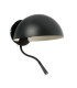 Dominica Reading Light Matt Black-1