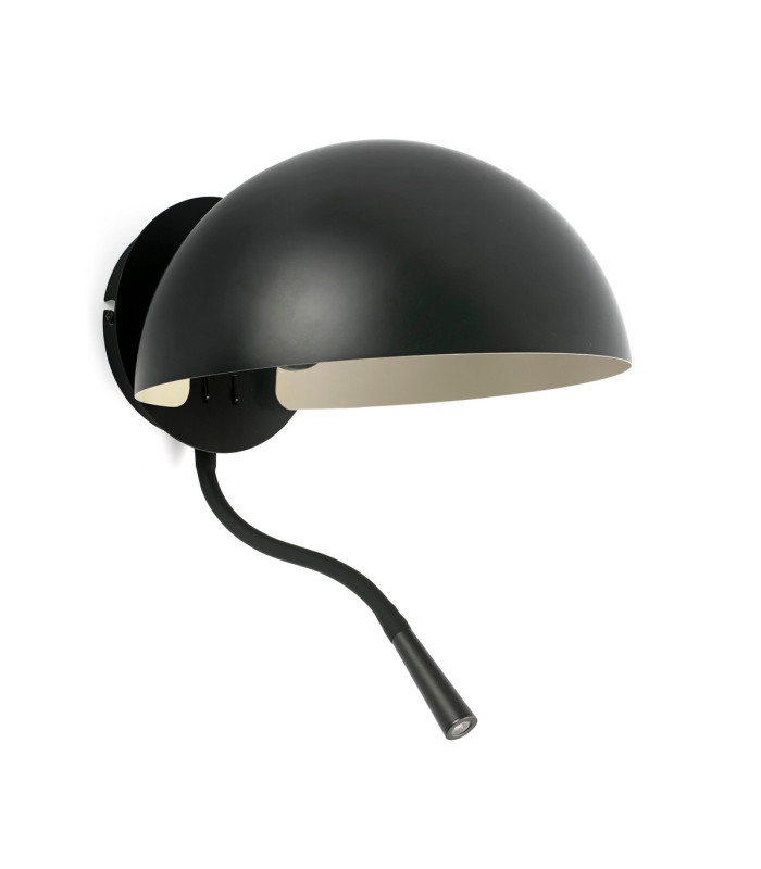Dominica Reading Light Matt Black-1